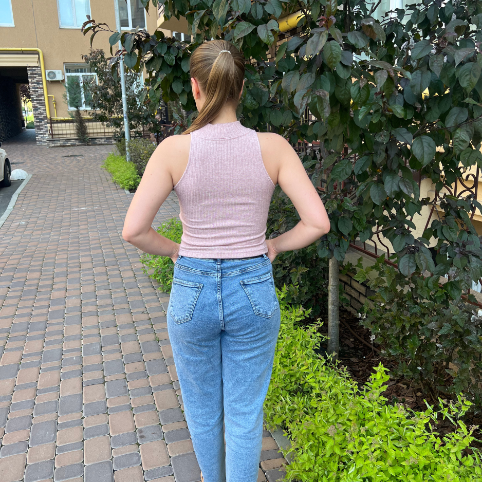 Pink Halter Summer Tank